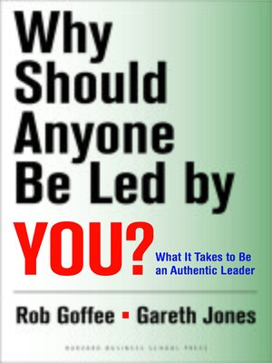 cover image of Why Should Anyone Be Led by You?